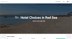 Desktop Screenshot of hotelsredsea.com